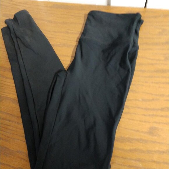 Women SPANX Sara Blakely Leggings Black Size S/P - Picture 1 of 8